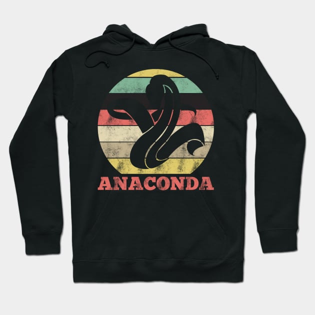 Retro Anaconda Hoodie by Imutobi